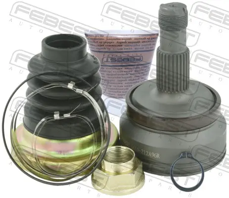 каре комплект, полуоска FEBEST              