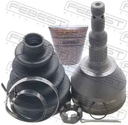 каре комплект, полуоска FEBEST              