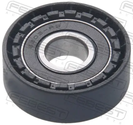 обтящна ролка, пистов ремък FEBEST              