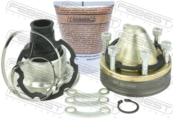 шарнирно съединение, карданен вал FEBEST              