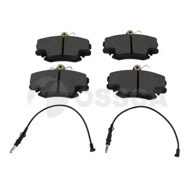 комплект спирачно феродо, дискови спирачки OSSCA               