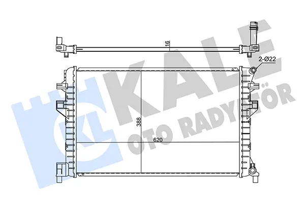 Интеркулер KALE OTO RADYATOR