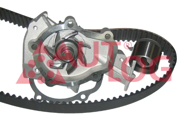 водна помпа- к-кт ангренажен ремък AUTLOG              