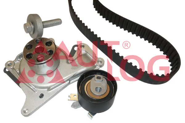 водна помпа- к-кт ангренажен ремък AUTLOG              