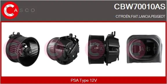 Вентилатор вътрешно пространство CASCO