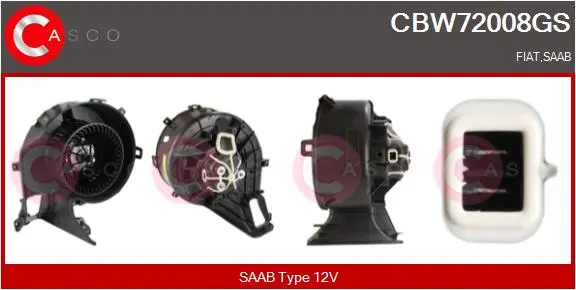 Вентилатор вътрешно пространство CASCO
