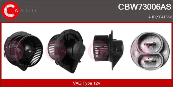 Вентилатор вътрешно пространство CASCO