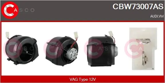 Вентилатор вътрешно пространство CASCO