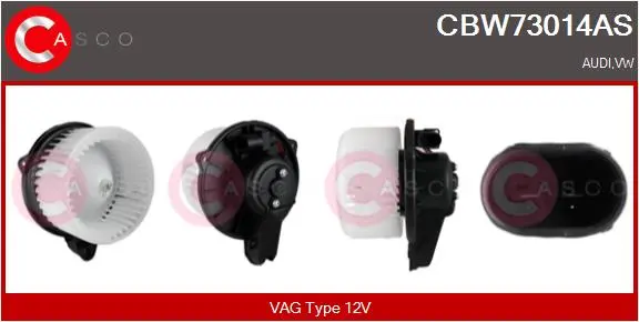 Вентилатор вътрешно пространство CASCO