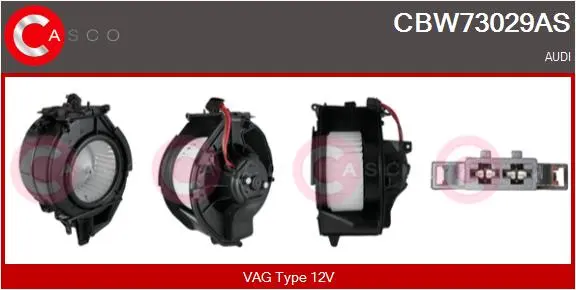 Вентилатор вътрешно пространство CASCO