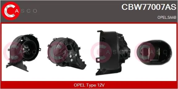 Вентилатор вътрешно пространство CASCO
