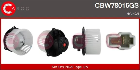 Вентилатор вътрешно пространство CASCO