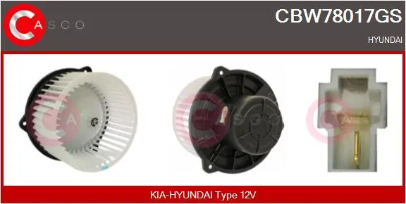 Вентилатор вътрешно пространство CASCO