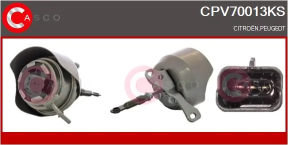 Регулиращ клапан за налягане на турбината CASCO