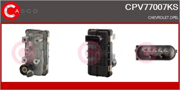 Регулиращ клапан за налягане на турбината CASCO