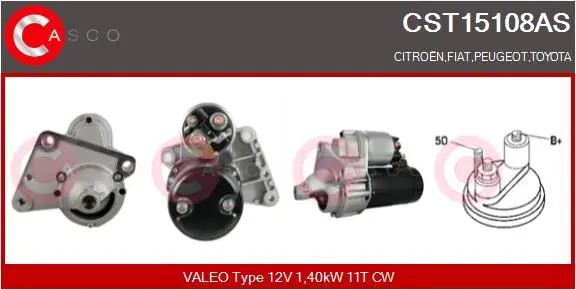 Стартер CASCO