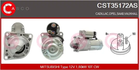 Стартер CASCO