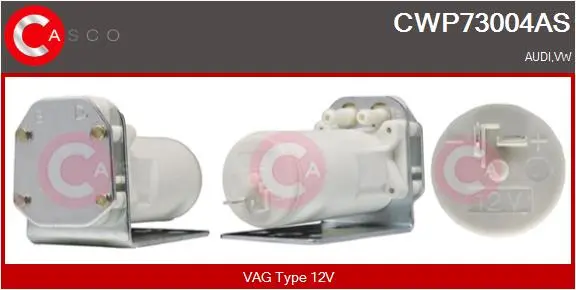 Водна помпа за миещо устр., почистване на стъклата CASCO