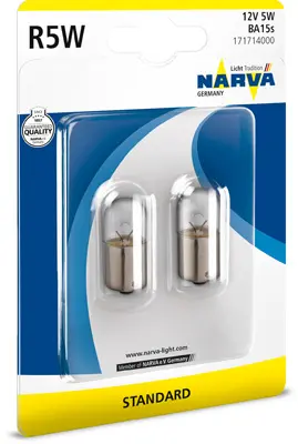 Крушка с нагреваема жичка, мигачи NARVA
