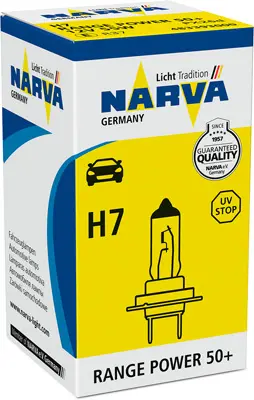 Крушка с нагреваема жичка, фар за дълги светлини NARVA