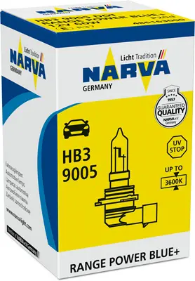 Крушка с нагреваема жичка, фар за дълги светлини NARVA