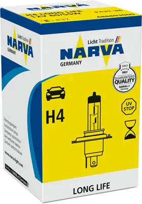 Крушка с нагреваема жичка, фар за дълги светлини NARVA