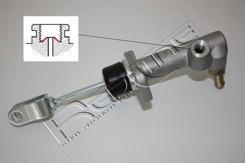 горна помпа на съединител RED-LINE            