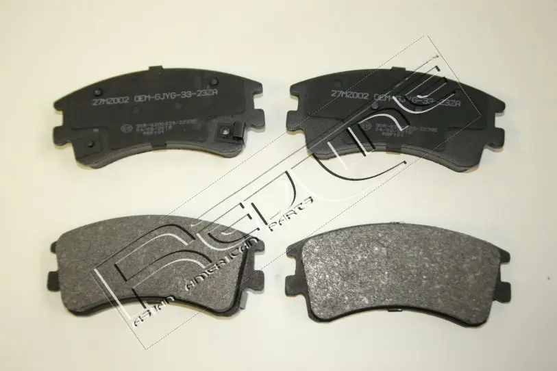 комплект спирачно феродо, дискови спирачки RED-LINE            