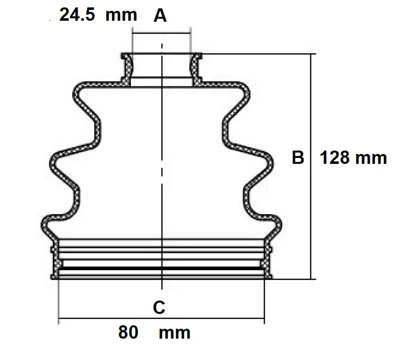 комплект маншон, полуоска RED-LINE            