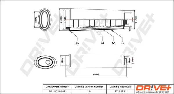 въздушен филтър Dr!ve+              