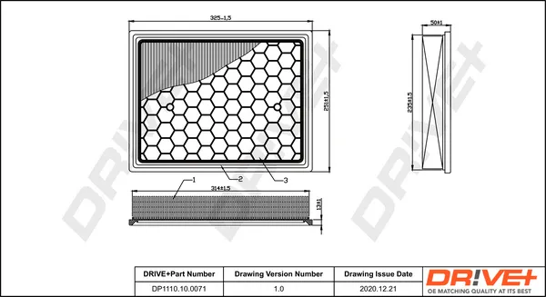 въздушен филтър Dr!ve+              