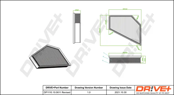 въздушен филтър Dr!ve+              
