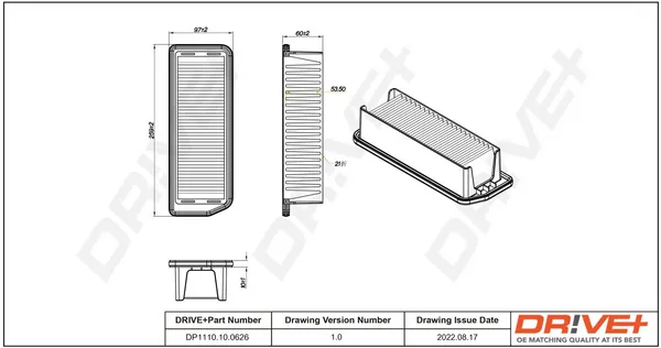 въздушен филтър Dr!ve+              
