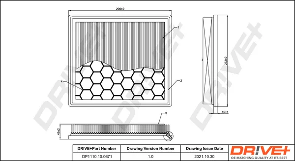 въздушен филтър Dr!ve+              
