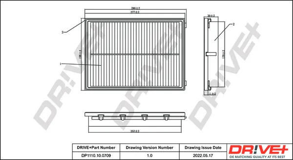 въздушен филтър Dr!ve+              