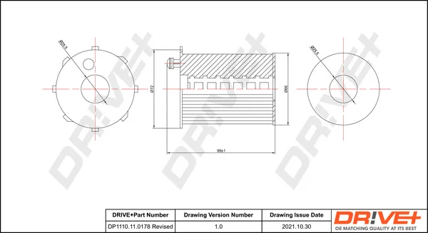 маслен филтър Dr!ve+              