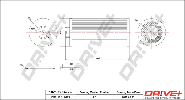 маслен филтър Dr!ve+              