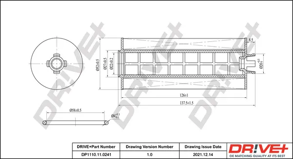 маслен филтър Dr!ve+              