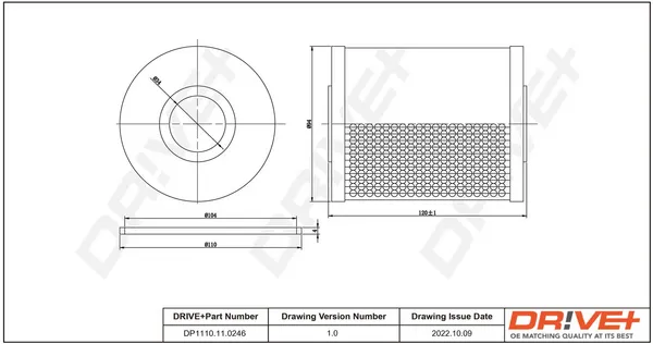 маслен филтър Dr!ve+              