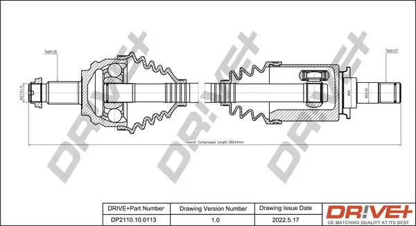 полуоска Dr!ve+              