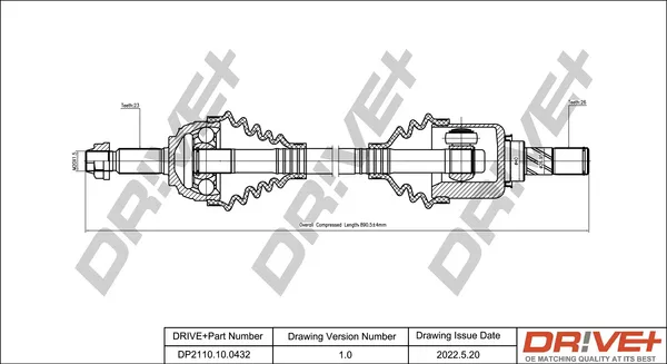 полуоска Dr!ve+              