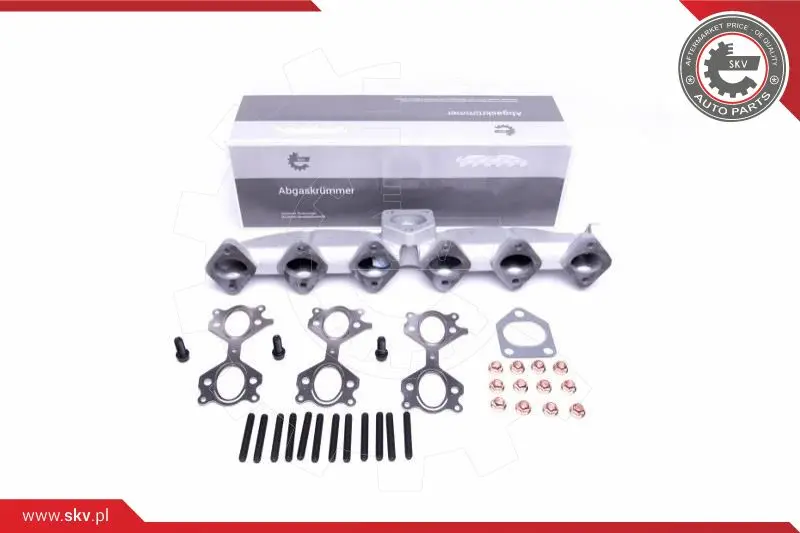 колектор (дъга), изпускателна система ESEN SKV            