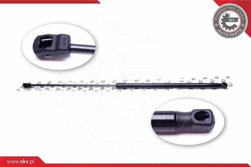 газов амортисьор, капак на двигателя ESEN SKV            