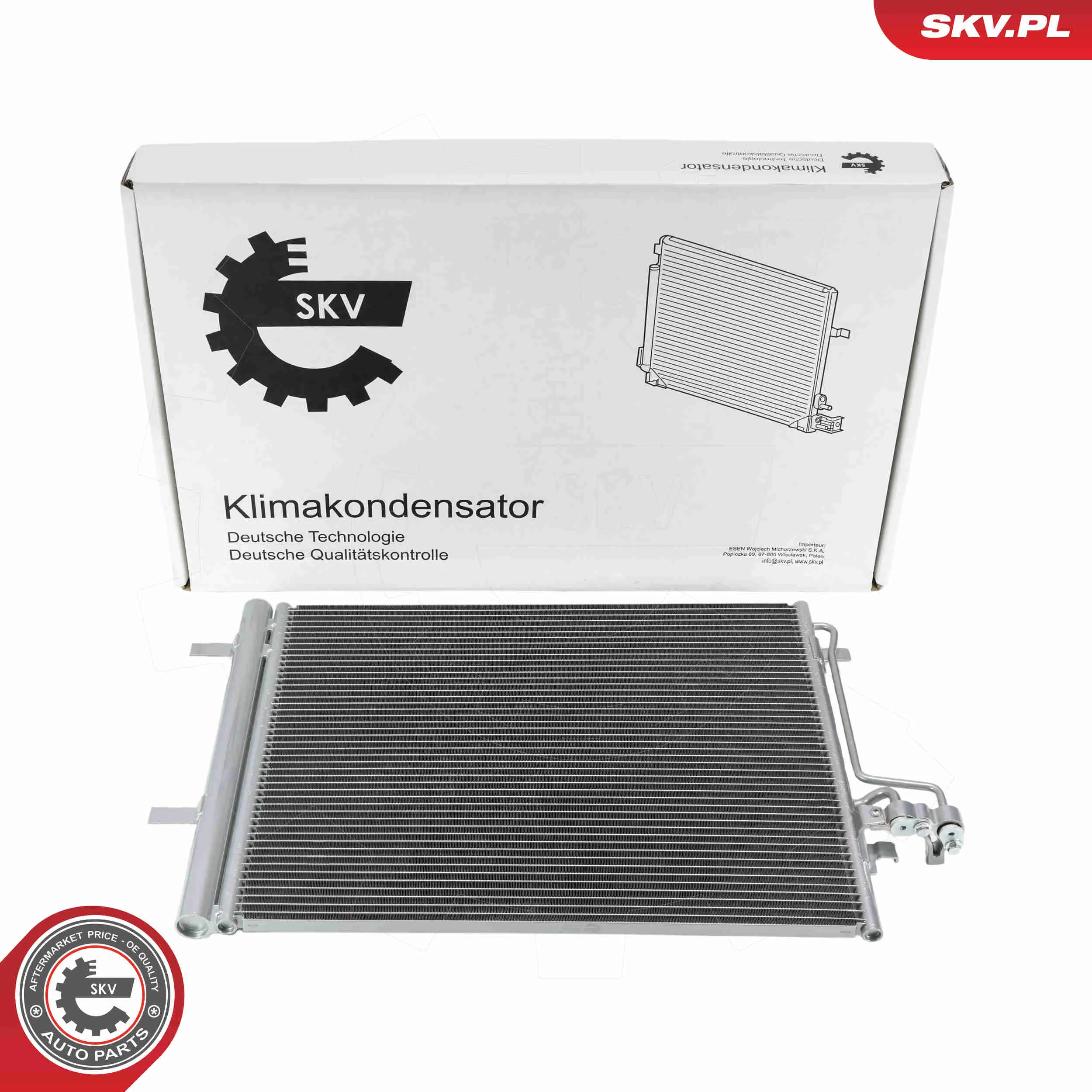 Кондензатор, климатизация ESEN SKV