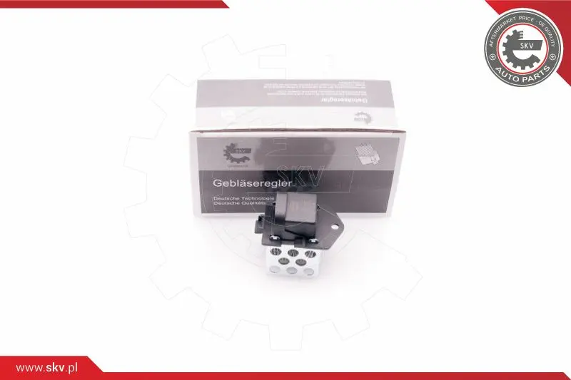 съпротивление, вентилатор за вътрешно пространство ESEN SKV            