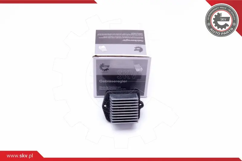 съпротивление, вентилатор за вътрешно пространство ESEN SKV            