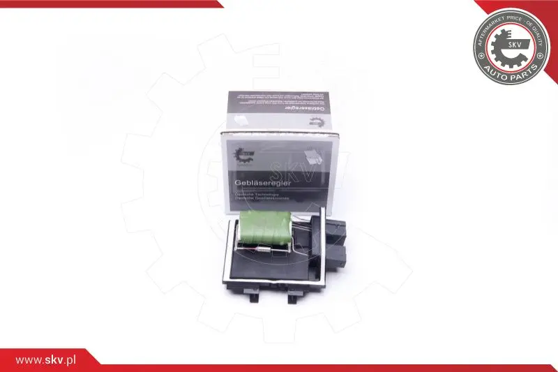 съпротивление, вентилатор за вътрешно пространство ESEN SKV            