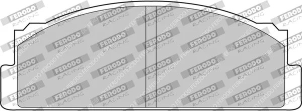 Комплект спирачно феродо, дискови спирачки FERODO RACING
