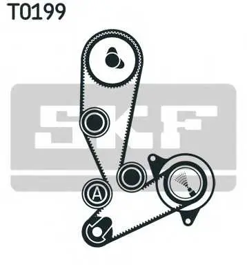➡️ Ангренажен ремък к-кт за Fiat DUCATO кутия (244) 2.3 JTD ➡️ AutoProfi.BG  ®