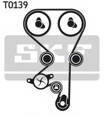➡️ Ангренажен ремък к-кт SKF VKMC 05152-2 за Opel ZAFIRA A (F75_) 1.8 16V  ➡️ AutoProfi.BG ®